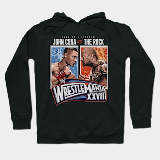 John Cena Vs. The Rock Match WrestleMania 28 Hoodie